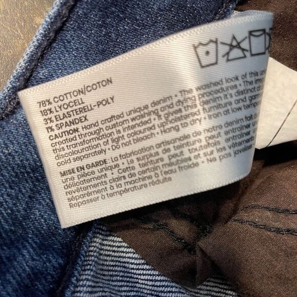 Yoga Jeans Canada High Waist Button Fly Cropped 26 - Picture 9 of 9